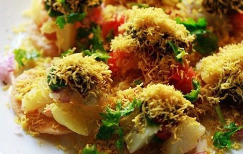 Chaat at Miramar in Panaji